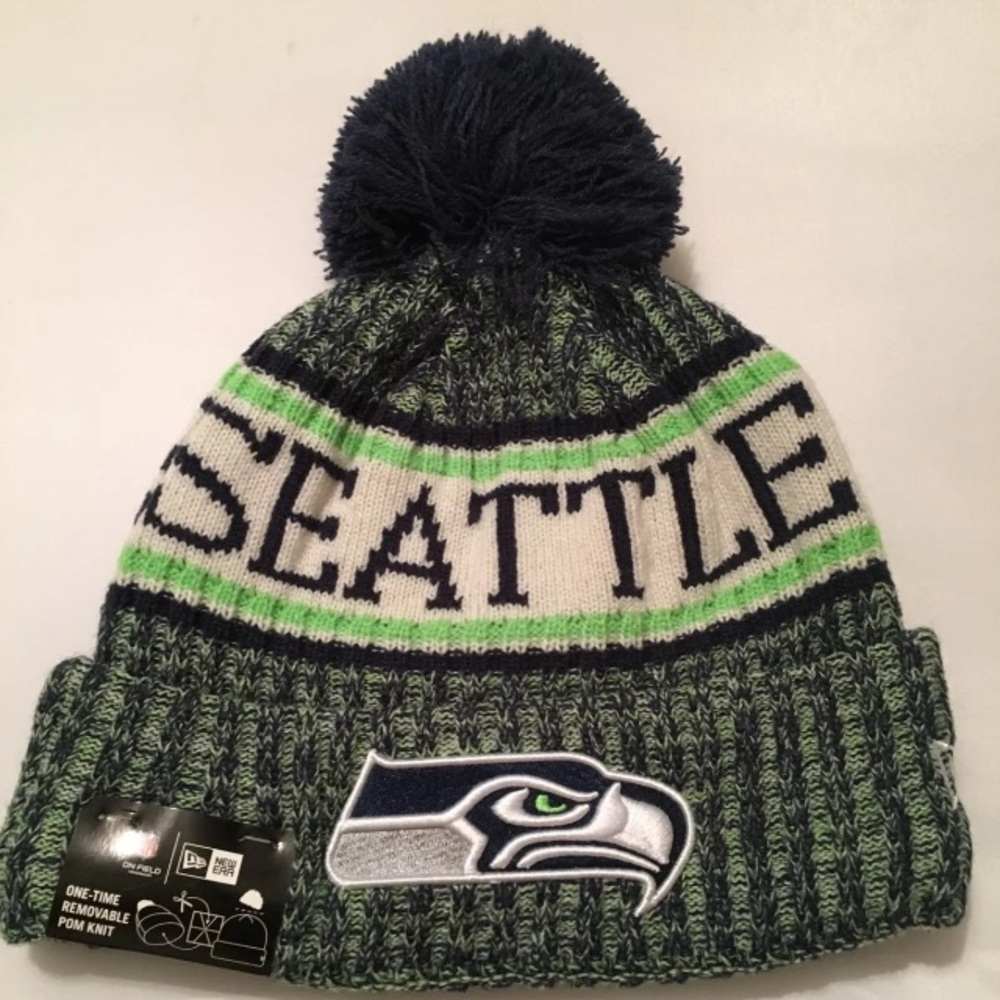 Seattle Seahawks new era Beanie Nwt